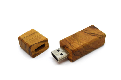 Wooden USB Flash Drive by Olivetta